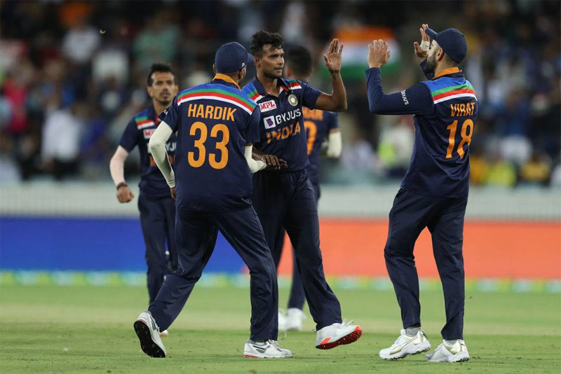 टी-२० सिरिजमा  अष्ट्रेलियाविरुद्ध भारतको विजयी सुरुवात