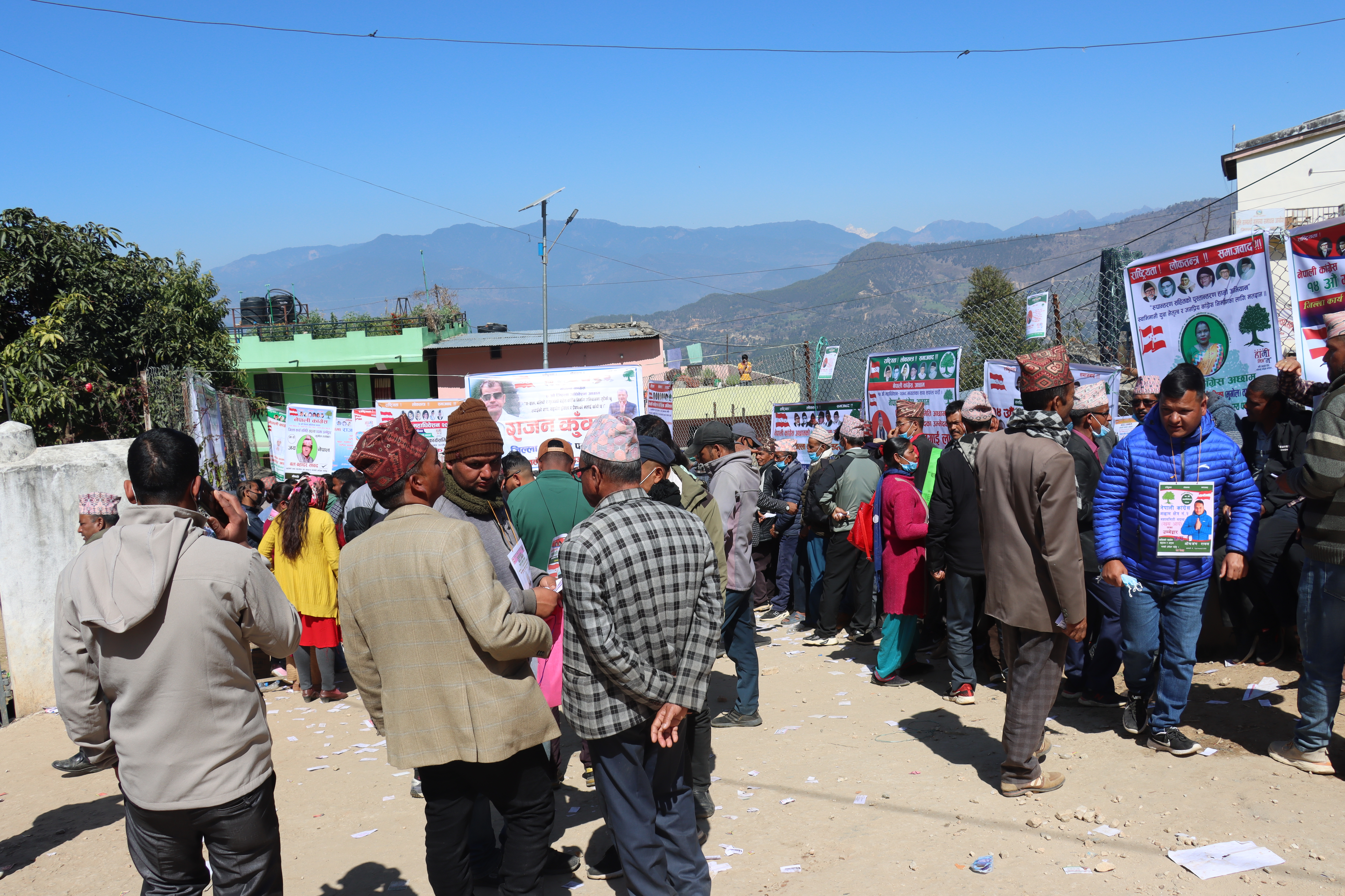 नेपाली कांग्रेस अछामको अधिवेशन : मतदान सम्पन्न