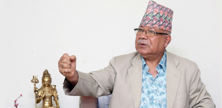 प्रधानमन्त्री कम्युनिस्ट पार्टीलाई बदनाम गर्न लाग्नुभयो: माधव नेपाल